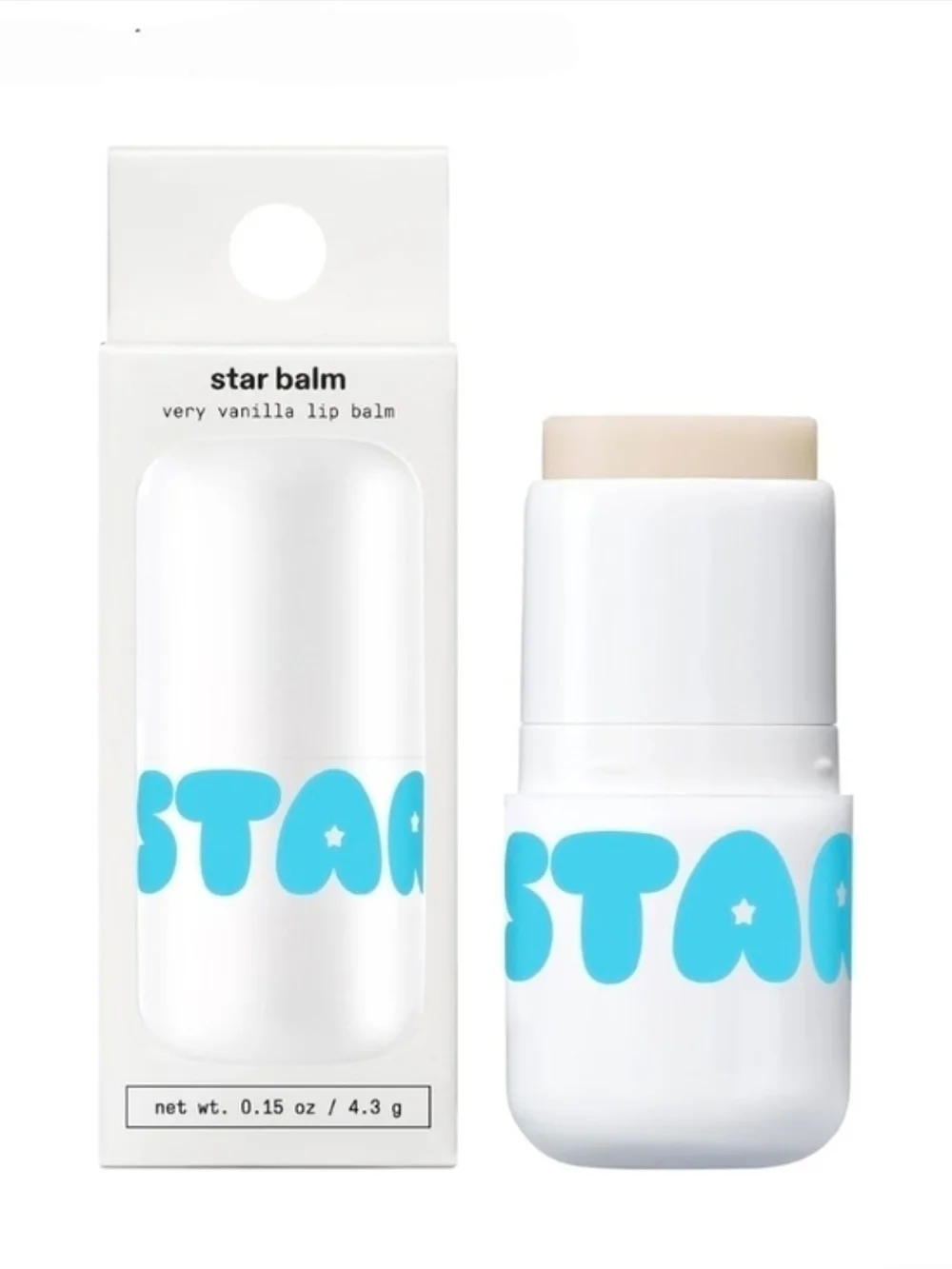 Star Balm Very Vanilla & Starfruit Lip Balm Duo - 0.15 Oz BNIB